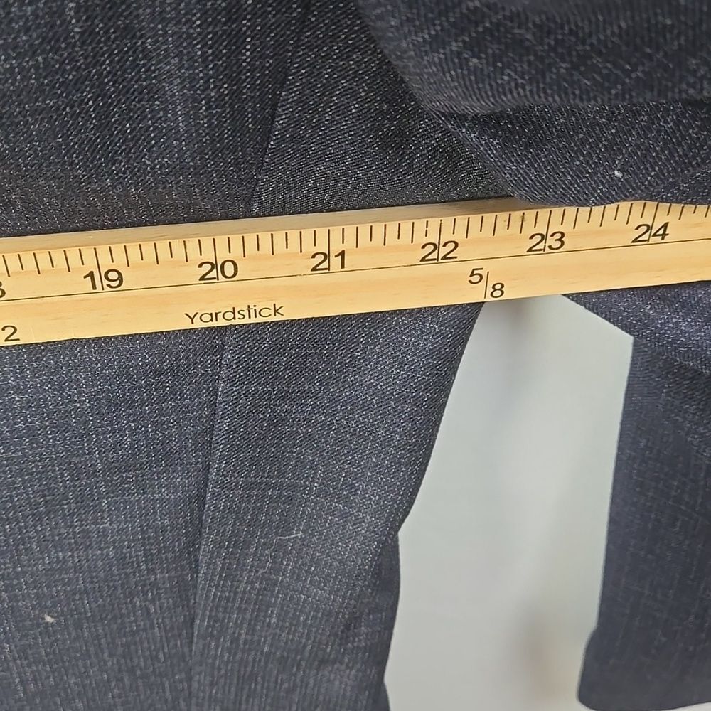 Calvin Klein Mens Black Wool Notch Lapel Two Button Blazer Sz 42L Professional - Picture 11 of 11